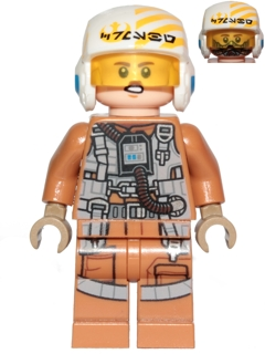 LEGO Star Wars Resistance Bomber Pilot Minifigure