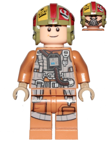 LEGO Star Wars Resistance Bombardier Nix Jerd Minifigure