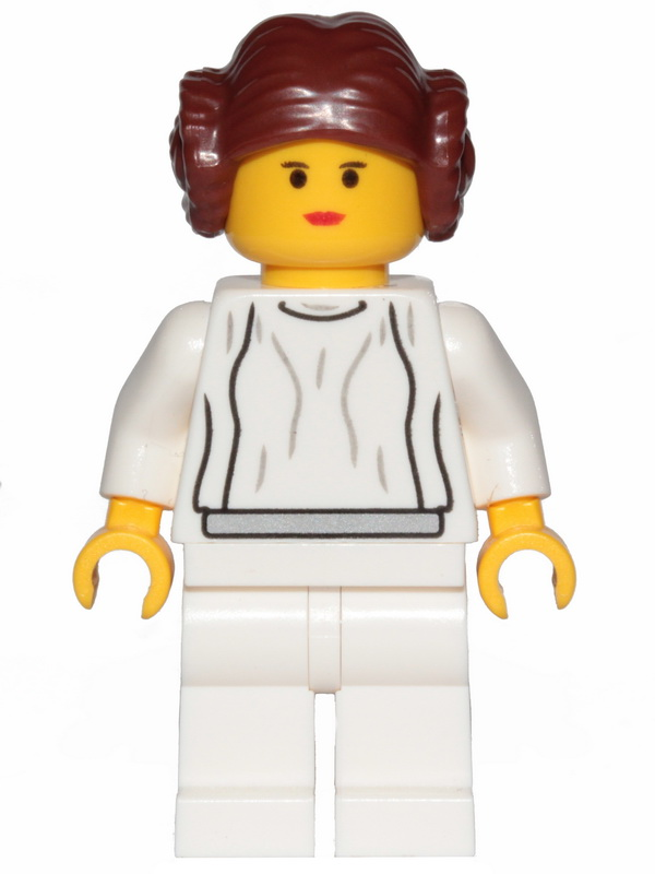 LEGO Star Wars Princess Leia Minifigure 20th Anniversary Print