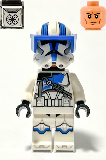 LEGO Star Wars Clone Heavy Trooper 501st Legion Minifigure