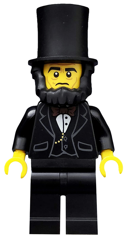 LEGO Movie Abraham Lincoln Minifigure