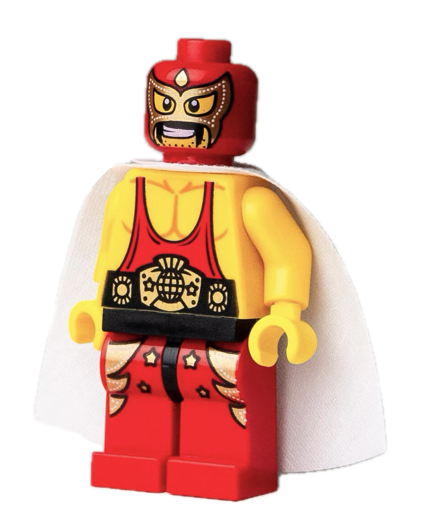 LEGO Movie El Macho Wrestler Minifigure