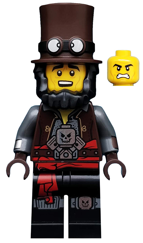 LEGO Movie Apocalypseburg Abe / Abraham Lincoln Minifigure