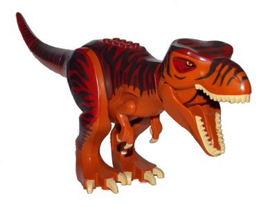 LEGO Animal Dinosaur Tyrannosaurus Rex / Dark Orange & Dark Red