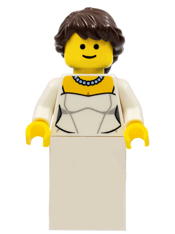 LEGO Creator / City Bride Minifigure from Modular Town Hall