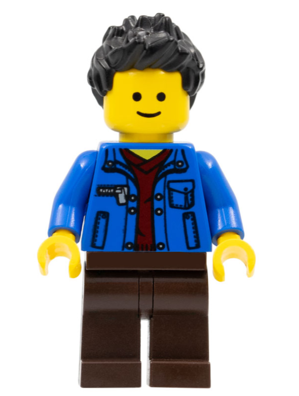 LEGO Creator / City Dart Player Minifigure from Modular Detective's Office