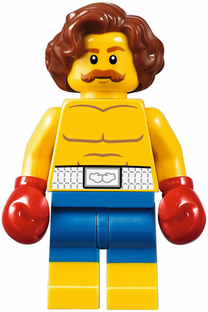 LEGO Creator / City Boxer Minifigure from Modular Downtown Diner