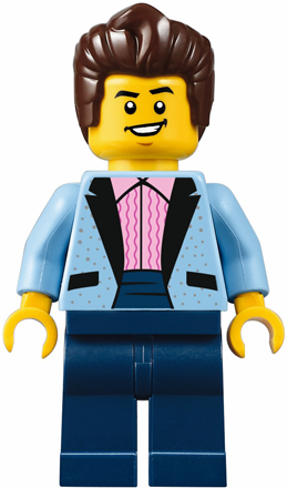 LEGO Creator / City Rock Star Minifigure from Modular Downtown Diner