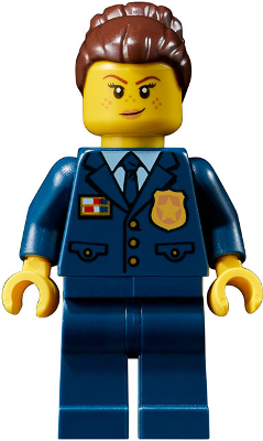 LEGO Creator / City Police Officer Minifigure From Modular Police Station