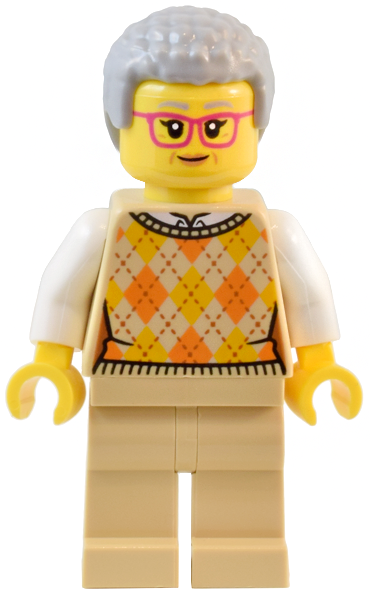 LEGO City / Creator Natural History Museum Visitor Minifigure