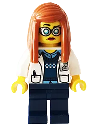 LEGO Ultra Agents Professor Christina Hydron Minifigure