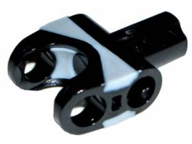 LEGO Technic Black Axle Connector 2x3 With Ball Joint Socket