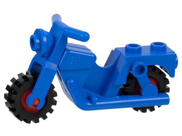 LEGO RARE Vintage Blue Motorcycle