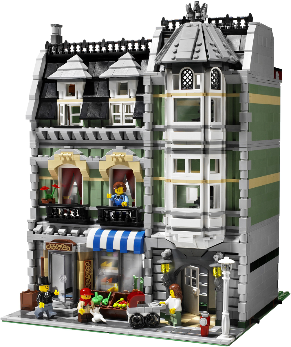 LEGO RARE Modular Green Grocer Set #10185 Includes Instructions