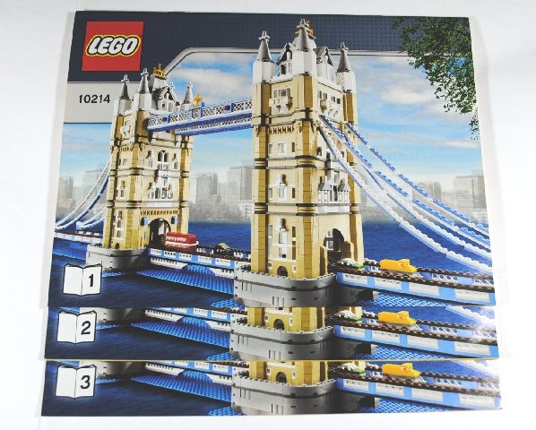 LEGO Tower Bridge Set #10214 Includes Instructions