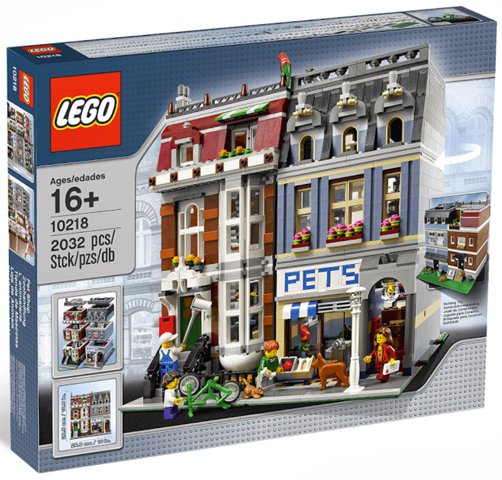 LEGO Creator Modular Buildings Pet Shop SET #10218 BRAND NEW IN BOX - SEE DESCRIPTION