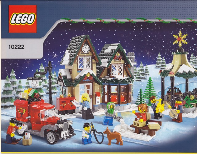 LEGO Creator Winter Village Post Office Set #10222 Includes Minifigures and Instructions