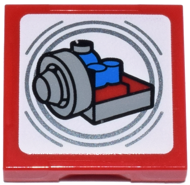 LEGO Star Wars SMART Tag Tile 2x2 Millennium Falcon Docking Ring