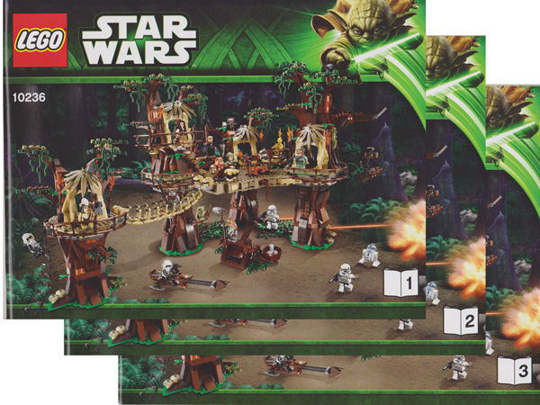 LEGO Star Wars Instructions Only for Ewok Village Set #10236