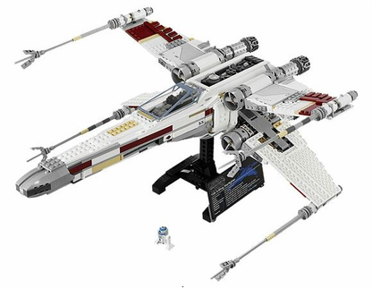 LEGO RARE! Star Wars UCS Red Five X-wing Starfighter Set #10240 Includes Instructions & Minifigure
