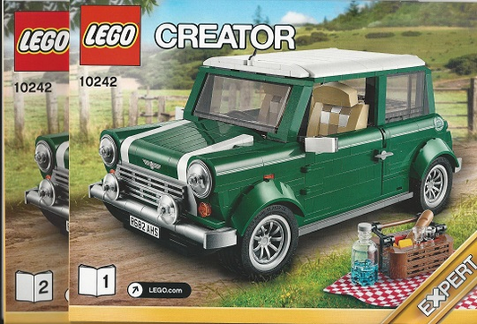 LEGO Creator Mini Cooper Instructions ONLY for Set #10242