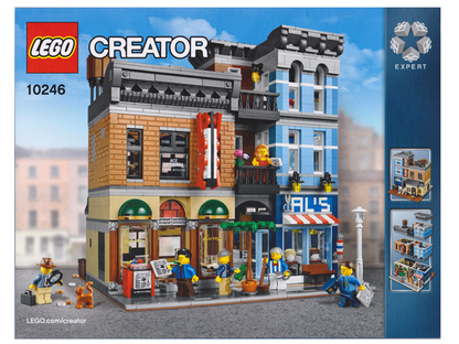 LEGO Creator Modular Detective's Office Set #10246 Includes Instructions and Minifigures