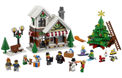 LEGO Winter Toy Shop Set #10249 Includes Instructions and Minifigures