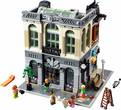 LEGO Creator Brick Bank Modular Building Set #10251 Includes Minifigures and Instructions