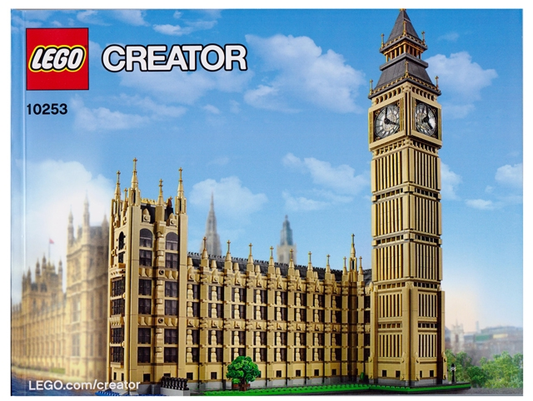 LEGO Creator Big Ben BRAND NEW Instructions ONLY for Set #10253