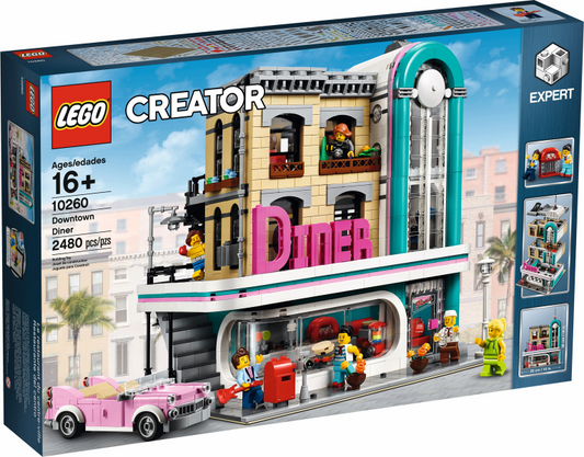 LEGO Creator Modular Buildings Downtown Diner SET #10260 BRAND NEW IN BOX - SEE DESCRIPTION