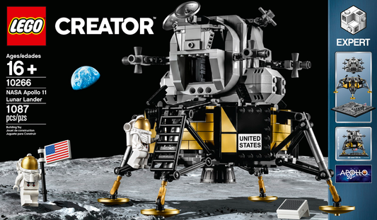 LEGO Creator NASA Apollo 11 Lunar Lander SET #10266 BRAND NEW IN BOX - SEE DESCRIPTION
