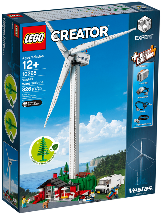 LEGO Creator Vestas Wind Turbine SET #10268 BRAND NEW IN BOX - SEE DESCRIPTION
