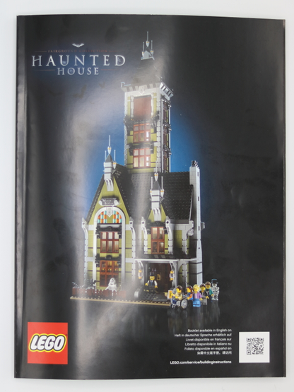 LEGO Creator Haunted House Set #10273 Includes Instructions & Minifigures