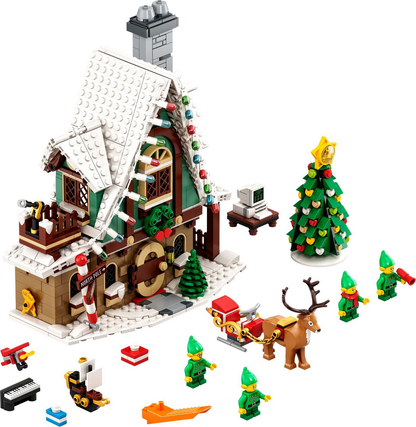 LEGO Elf Club House Set #10275 Includes Instructions and Minifigures