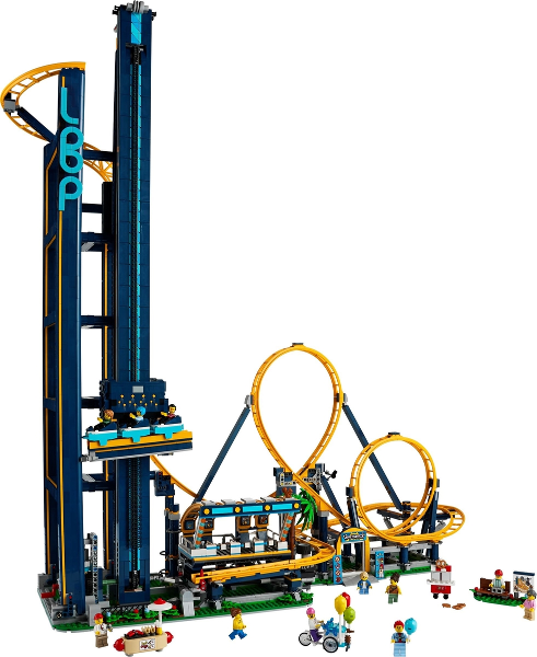 LEGO Creator Expert Loop Coaster Set #10303 Includes Instructions & Minifigures