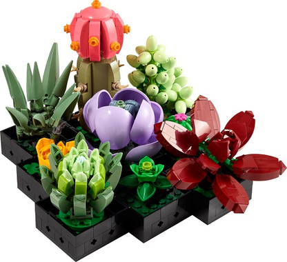 LEGO Botanicals Succulents Set #10309 Includes Instructions