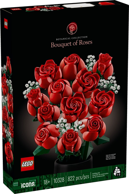 LEGO Botanicals Bouquet of Roses Set #10328 BRAND NEW IN BOX