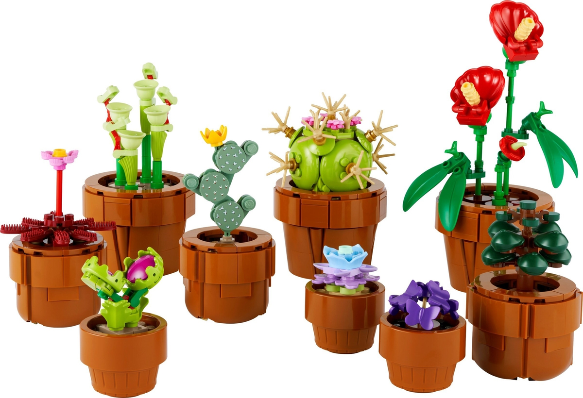 LEGO Botanicals Tiny Plants Set #10329 Includes Instructions