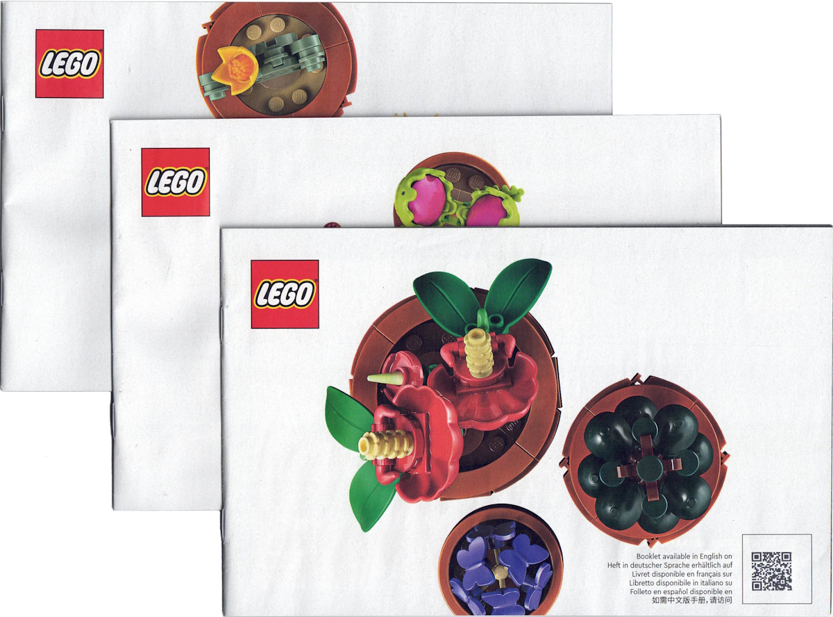 LEGO Botanicals Tiny Plants Set #10329 Includes Instructions
