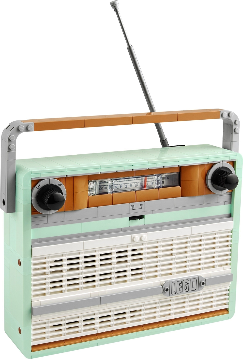 LEGO Icons Retro Radio Set #10334 Includes Instructions