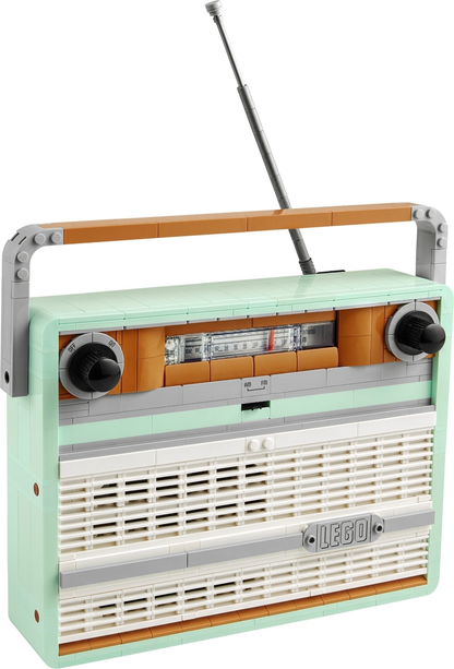 LEGO Icons Retro Radio Set #10334 Includes Instructions