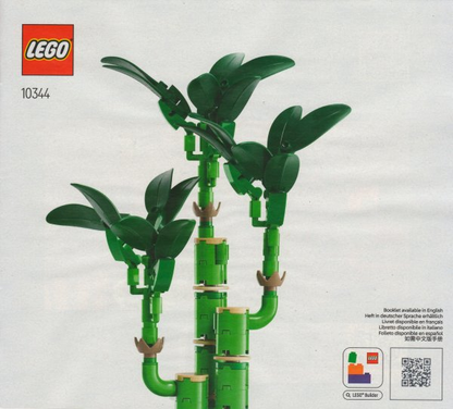 LEGO Botanicals Lucky Bamboo Set #10344 Includes Instructions