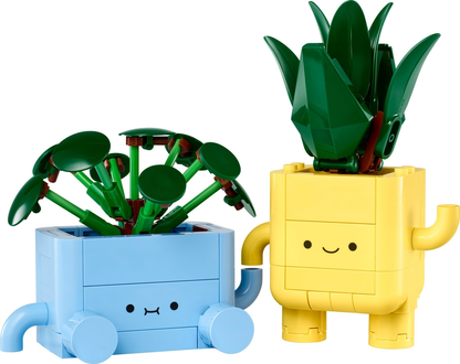 LEGO Botanicals Happy Plants Set #10349 Includes Instructions