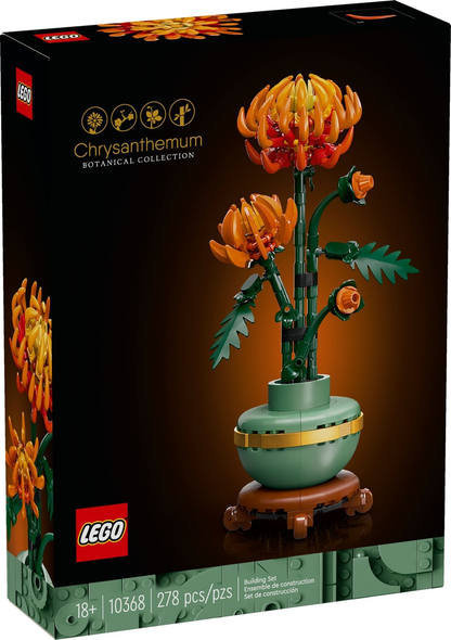 LEGO Botanicals Chrysanthemum Set #10368 BRAND NEW IN BOX