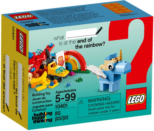 LEGO Rainbow Fun Set #10401 BRAND NEW - Building Bigger Thinking - 60th Anniversary