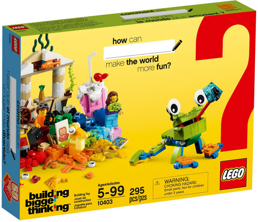 LEGO World Fun Set #10403 BRAND NEW - Building Bigger Thinking - 60th Anniversary