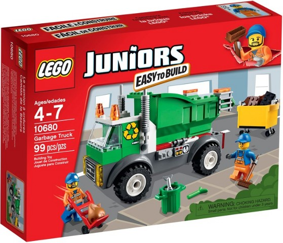 LEGO Juniors City Garbage Truck Set #10680 BRAND NEW