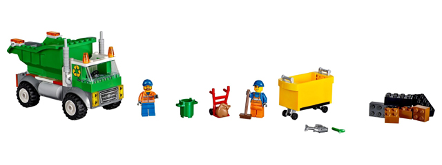 LEGO Juniors City Garbage Truck Set #10680 BRAND NEW