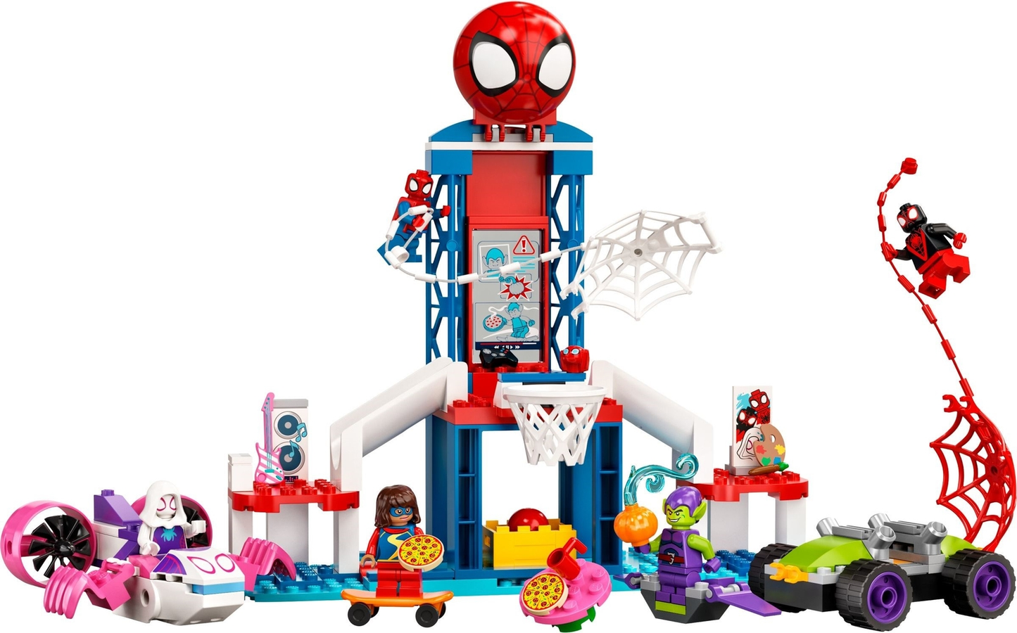 LEGO Marvel Superheroes Spider-Man Webquarters Hangout BRAND NEW Set #10784