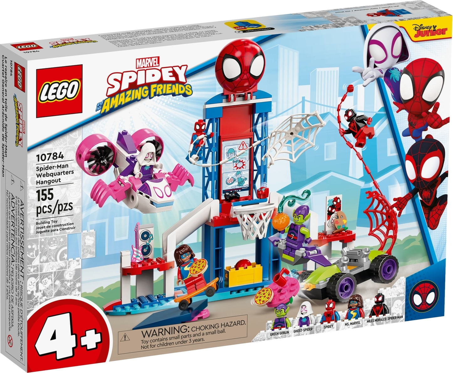 LEGO Marvel Superheroes Spider-Man Webquarters Hangout BRAND NEW Set #10784